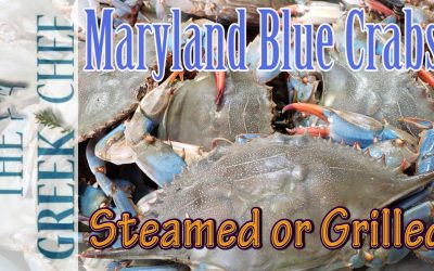 Maryland’s Blue Crabs, steamed and grill